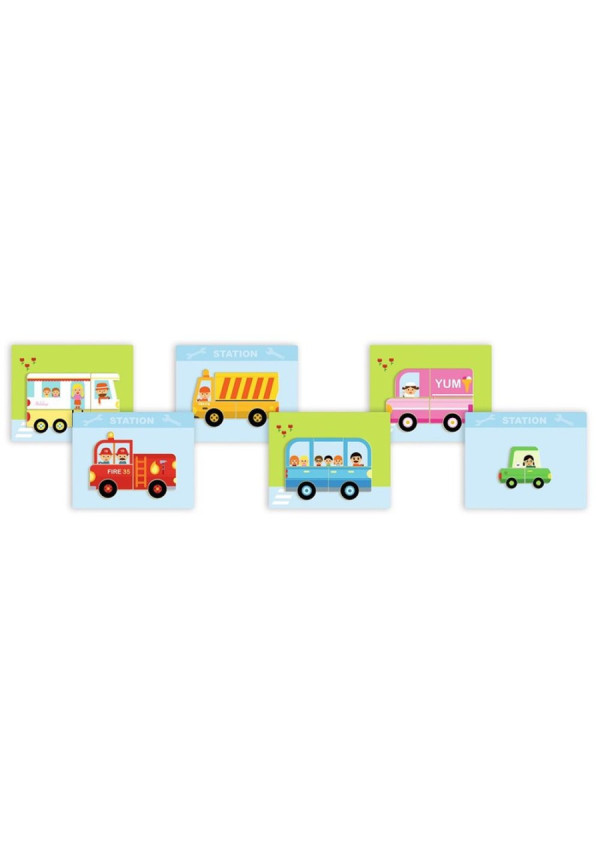 Magnéticos InZeBox Vehicles DJECO