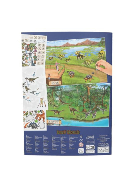 Pegatinas zoo Dinos BY DEPESCHE