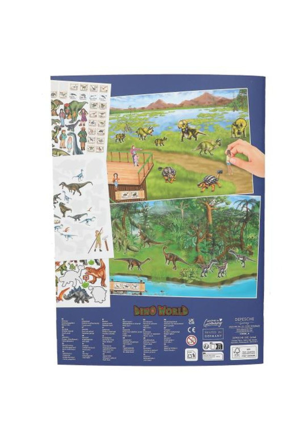 Pegatinas zoo Dinos BY DEPESCHE