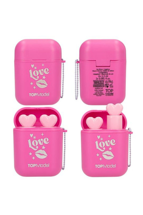 Brillos de labios en funda de auriculares BEAUTY and ME Top Model BY DEPESCHE