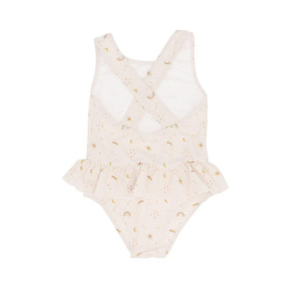 Bañador cruzado con volante starlight MONNEKA