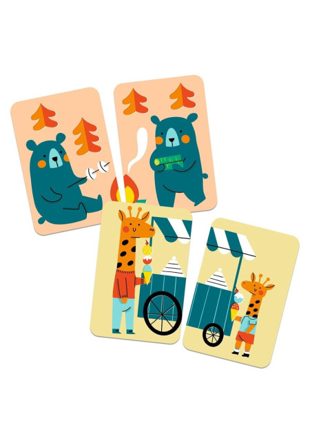 Misti Loup Juego de cartas DJECO
