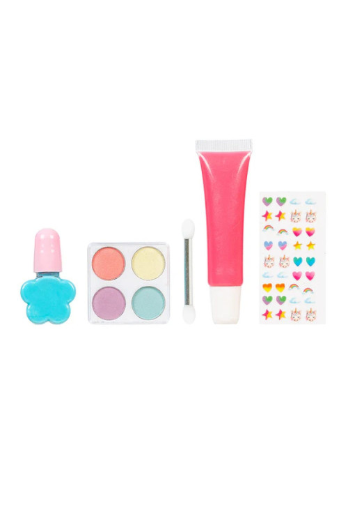 Set de maquillaje + mascarilla para dormir de unicornio SOUZA