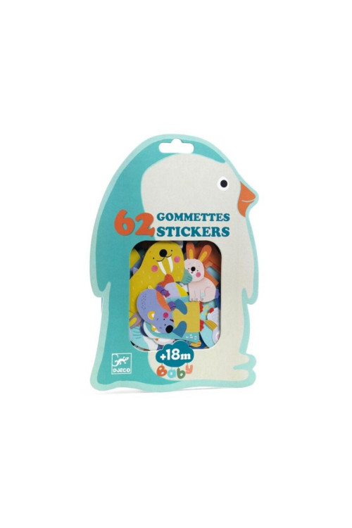 Pegatinas Animales polares DJECO