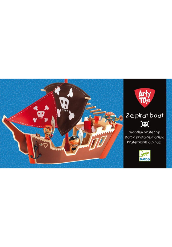 Barco Ze pirat boat ARTY TOYS