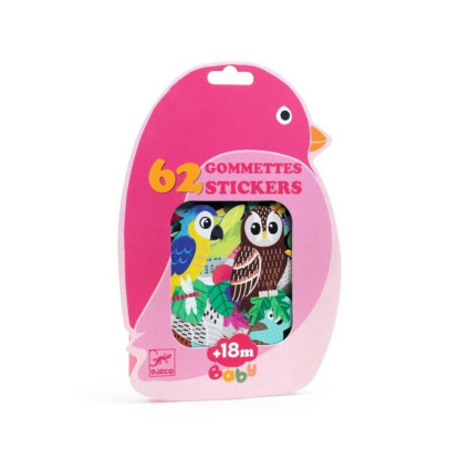 Pegatinas Pájaros DJECO