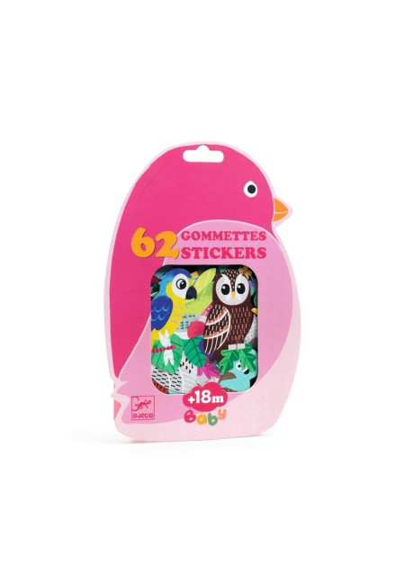 Pegatinas Pájaros DJECO