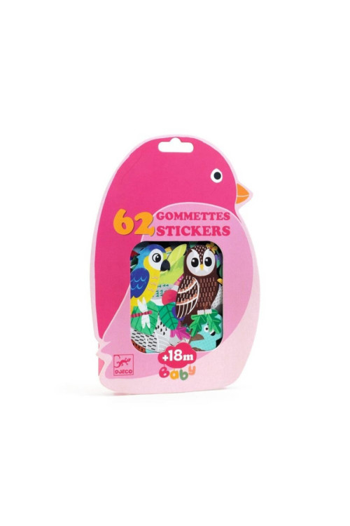Pegatinas Pájaros DJECO