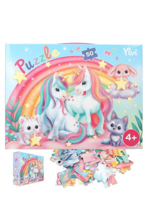 Puzzle 50 piezas Ylvi y los unicornios BY DEPESCHE