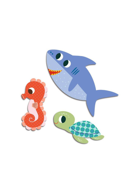 Pegatinas Animales del Mar DJECO