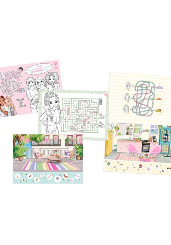 Activity Book XXL Top Model BY DEPESCHE