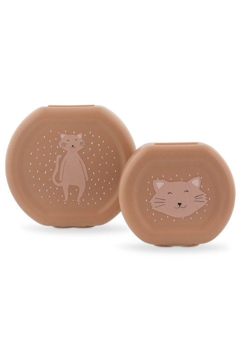 Fiambrera con clip - 2 Uds. Mrs. Cat  TRIXIE