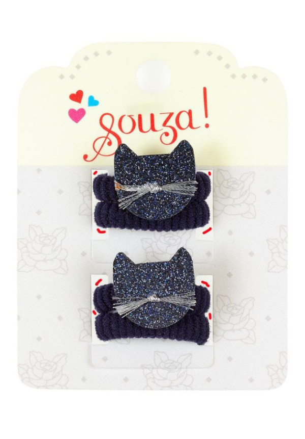 Goma cabello gato azul SOUZA