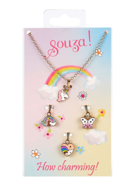 Collar miracle + 3 charms SOUZA