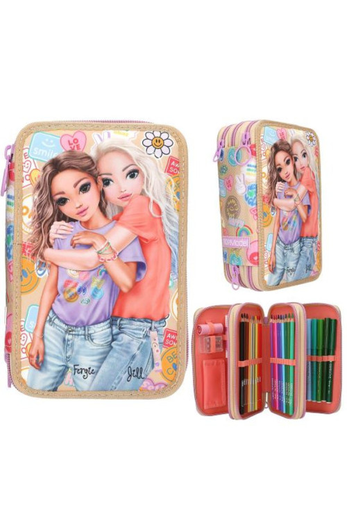 Estuche triple Girl Power Top Model BY DEPESCHE