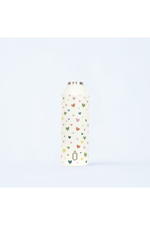 Botella Mii Confeti 60 Corazones nata RUNBOTT