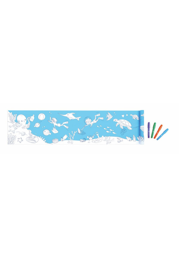 Rollo de Papel para Garabatos Oceánicos HAPE