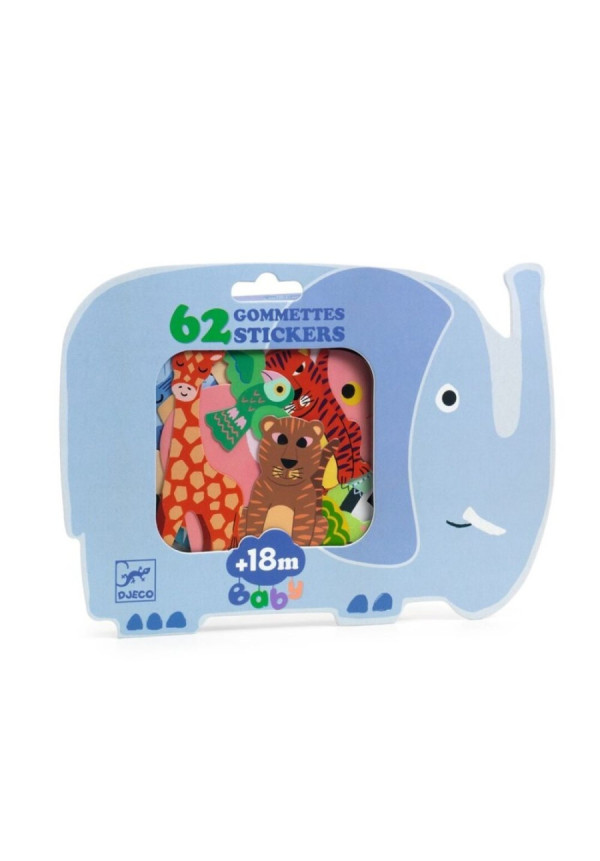 Pegatinas Safari DJECO