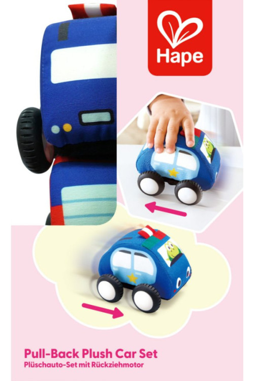 Set de Coches de Peluche HAPE Set de Coches de Peluche HAPE