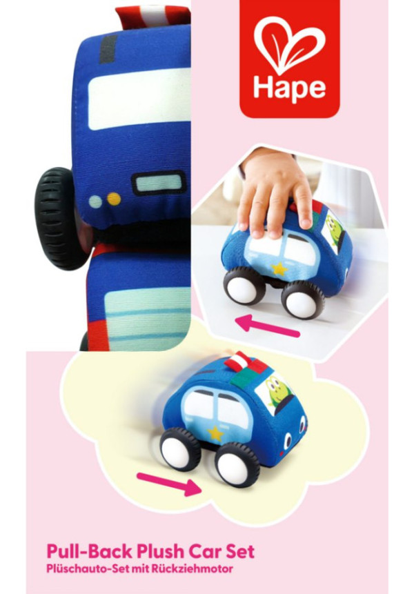 Set de Coches de Peluche HAPE