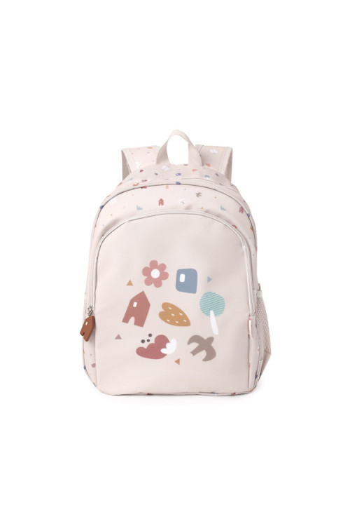 Mochila Mediana Geometric Nature + Llavero TUTETE