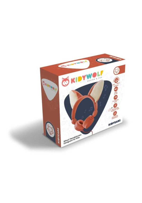 Auriculares Kidyears zorro KIDYWOLF