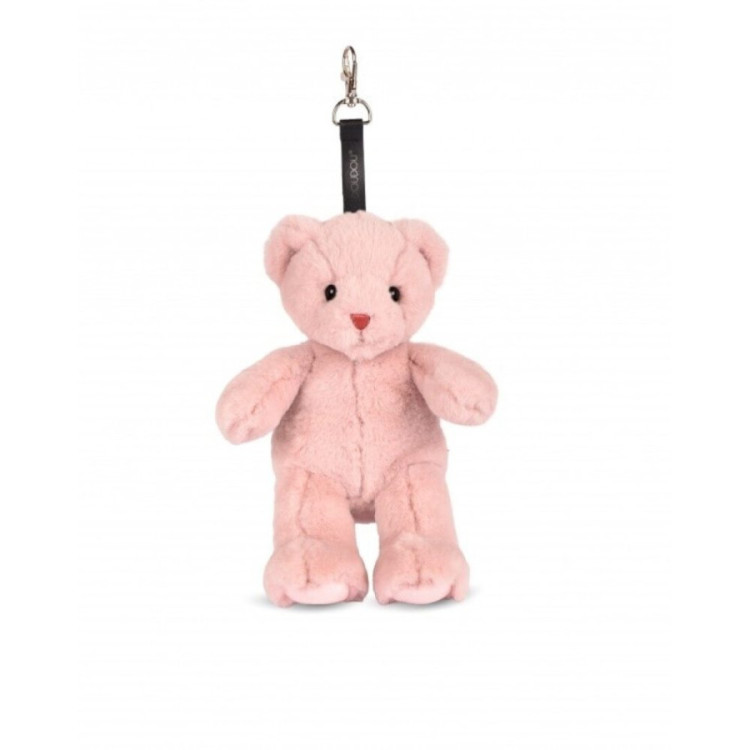 Llavero - Colgante con forma de osito de peluche - 20 cm - Rosa DOUDOU ET COMPAGNIE Llavero - Colgante con forma de osito de peluche - 20 cm - Rosa DOUDOU ET COMPAGNIE