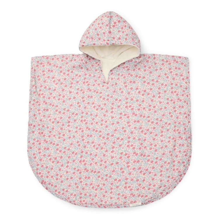 Poncho sunny flowers LITTLE DUTCH