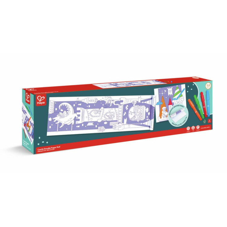 Rollo de Papel para Garabatos de Castillos HAPE