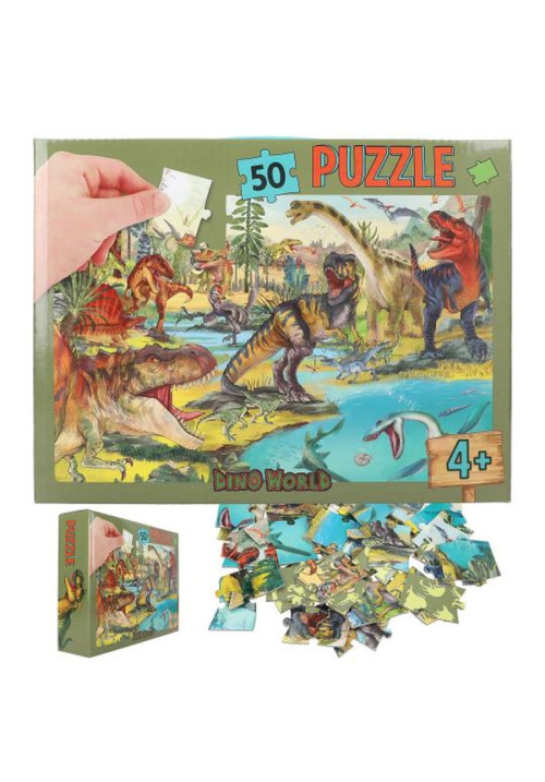 Puzzle 50 piezas Dino World BY DEPESCHE