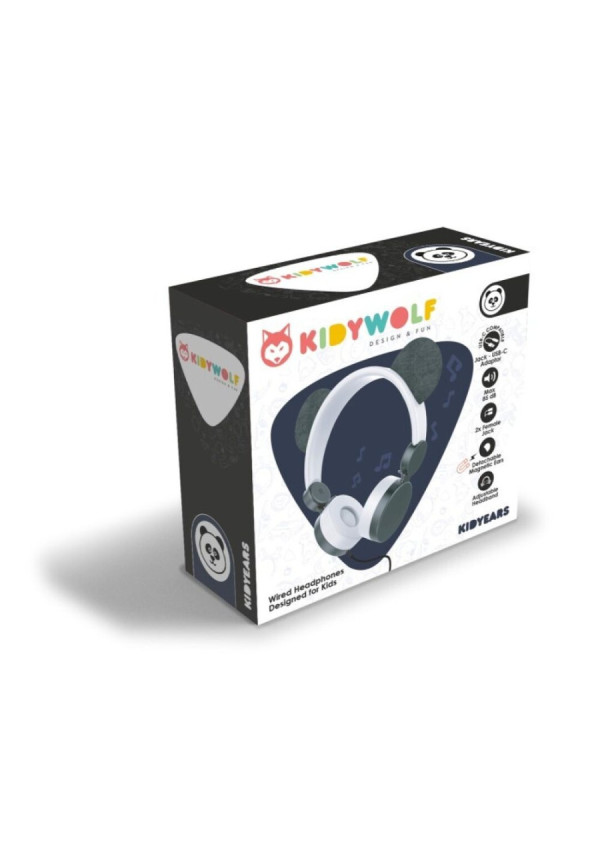 Auriculares Kidyears panda KIDYWOLF