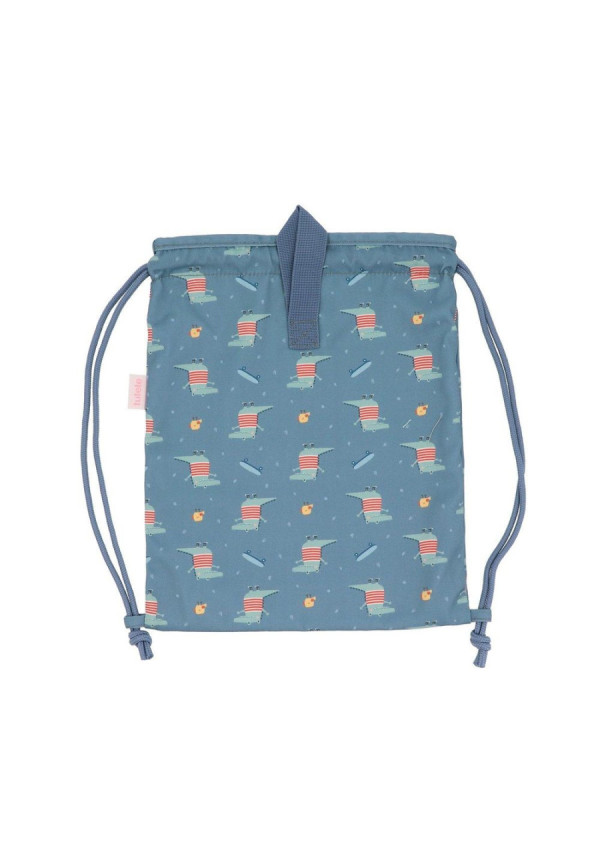 Mochila saco tela Croc TUTETE