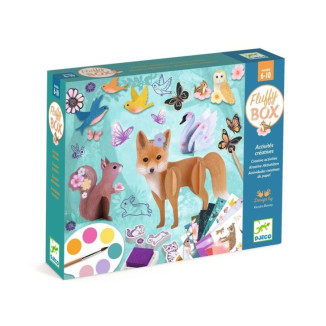 Cofre Multiactividades Creativas Fluffy Box DJECO
