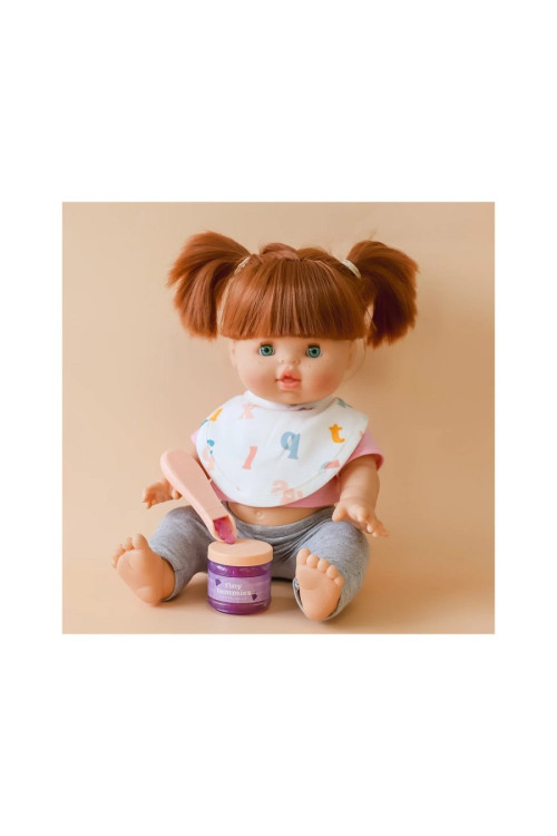 Potito y Cuchara para muñecos yogurt de coco  TINY HARLOW