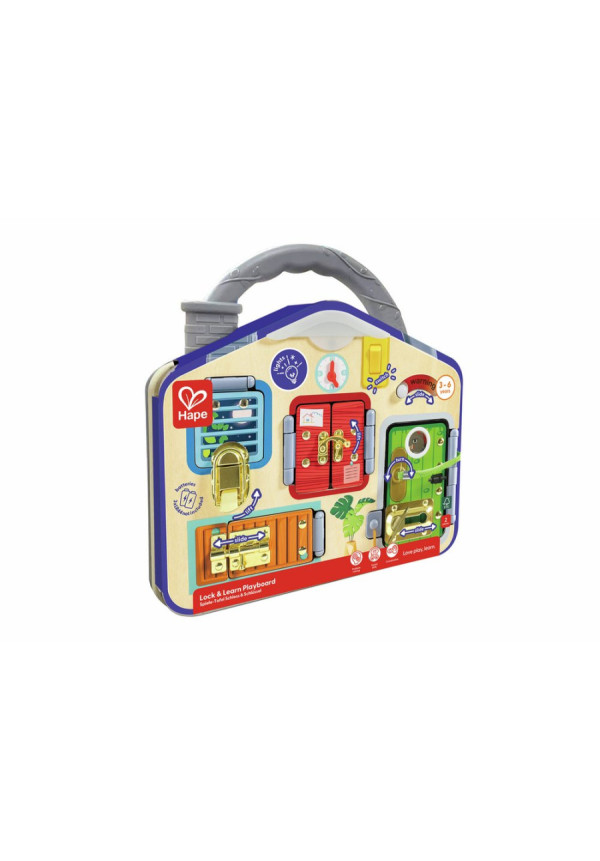 Tablero de juego Bloquea y aprende HAPE