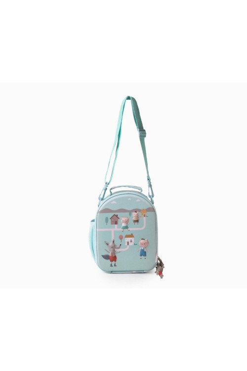 Bolsa merienda térmica 3d The Three Little Pigs TUTETE