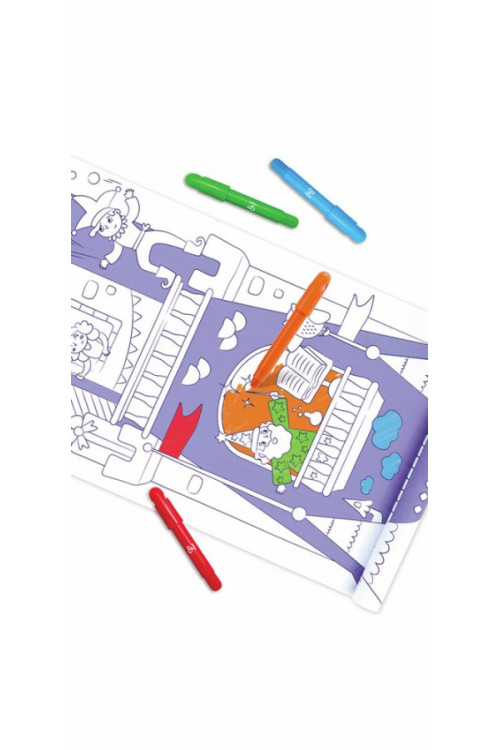 Rollo de Papel para Garabatos de Castillos HAPE