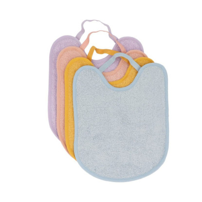 Pack 4 Baberos Rizo Blue/Mustard/Rosa/Malva TUTETE