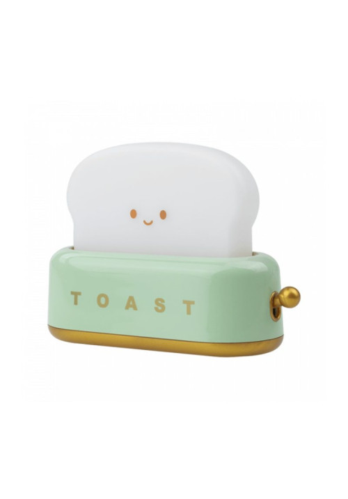 lampara de noche led tostadora verde MARY´S