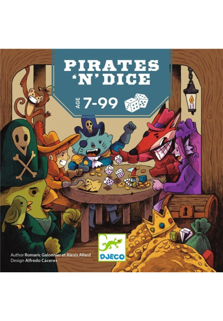 Juego de dados Pirates `n` Dice DJECO