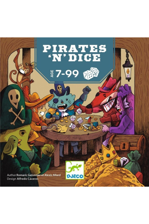 Juego de dados Pirates `n` Dice DJECO