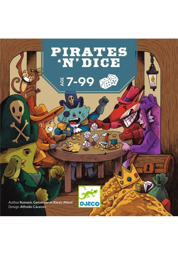 Juego de dados Pirates `n` Dice DJECO
