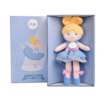 Mi muñeca bailarina - Azul - 25 cm DOUDOU ET COMPAGNIE Mi muñeca bailarina - Azul - 25 cm DOUDOU ET COMPAGNIE