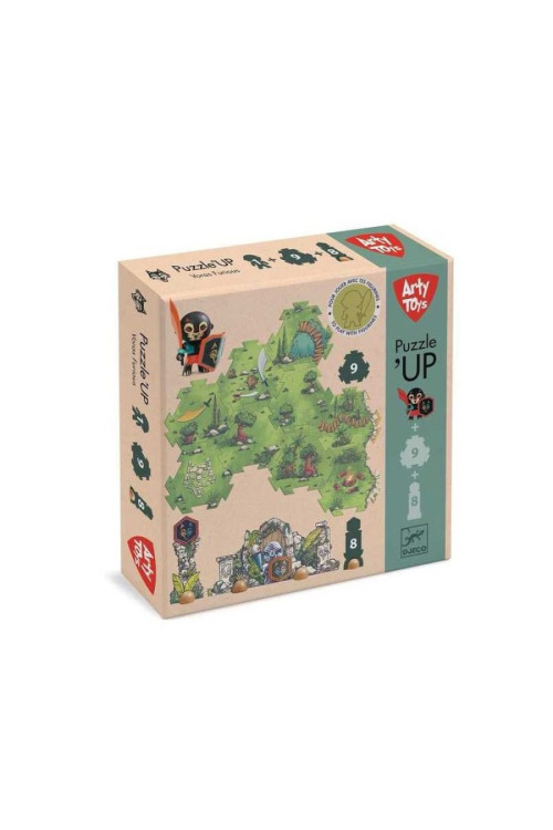 Arty Toys Puzzl’Up Voras Furious -18pcs DJECO