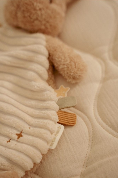 Doudou conejito textura Newborn LITTLE DUTCH