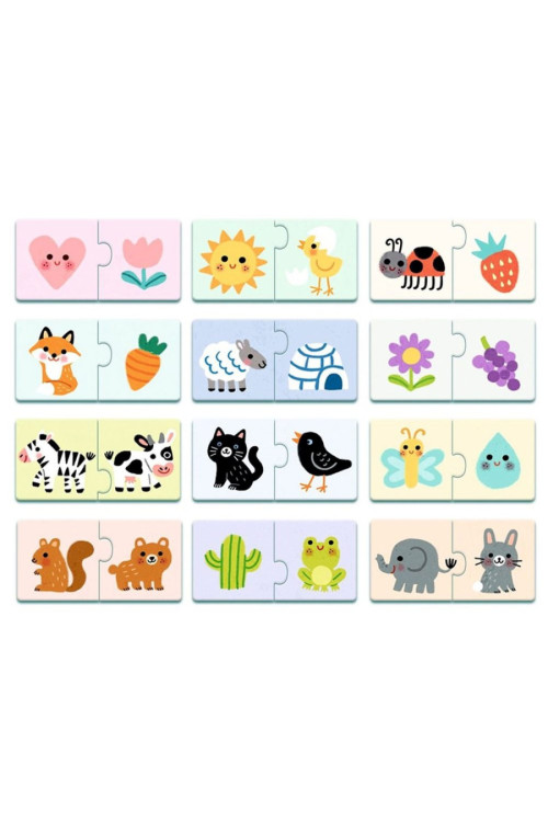 Puzzle duo colores DJECO