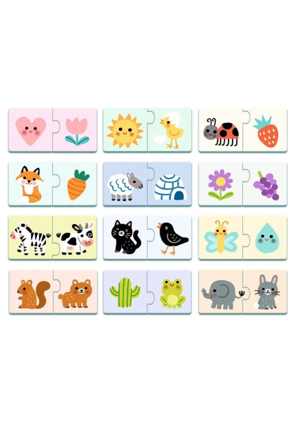 Puzzle duo colores DJECO