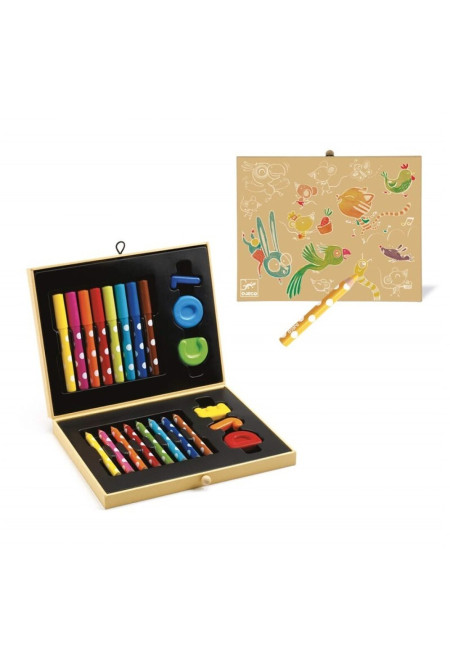Caja de colores para peques DJECO