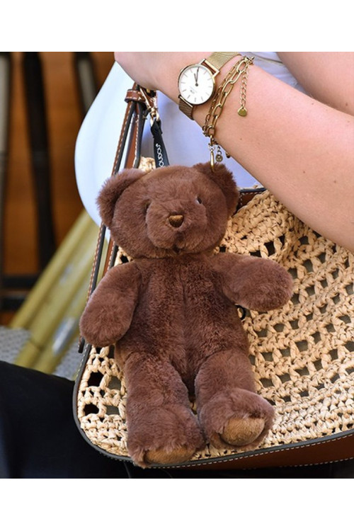 Llavero - Colgante con forma de osito de peluche - 20 cm - Marrón DOUDOU ET COMPAGNIE Llavero - Colgante con forma de osito de peluche - 20 cm - Marrón DOUDOU ET COMPAGNIE