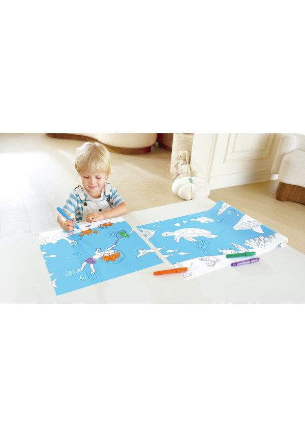 Rollo de Papel para Garabatos Oceánicos HAPE
